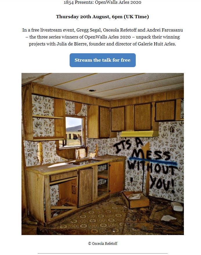 Open Walls 1854 Presents